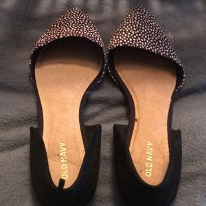 Black and white flats